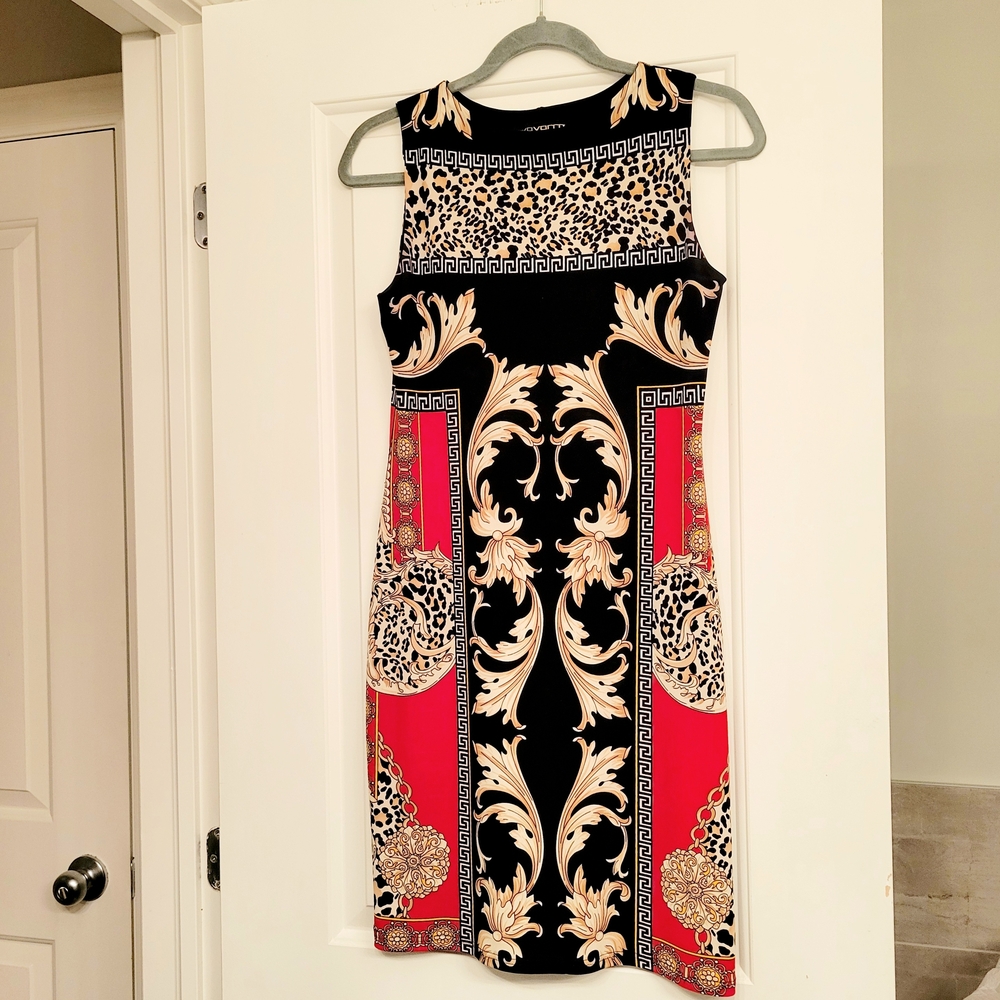 Evo Varro Sleeveless Mini Sheath Dress Size S